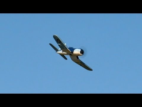 RC Mini F4U Corsair von NiceSky / Yuki Model , Flight Demonstration *50fpsHD* - UCH6AYUbtonG7OTskda1_slQ