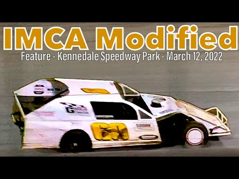 IMCA Modified Feature - Kennedale Speedway Park - March 12, 2022 - Kennedale, Texas - dirt track racing video image