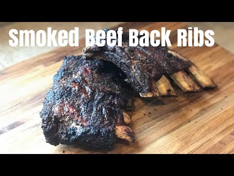 Smoked beef back rib recipe - UC9YQK394ErVUG8GYozOAsUw