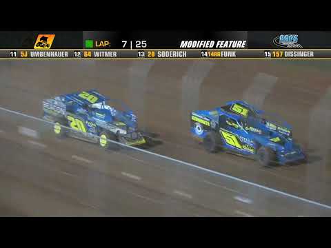 BAPS Motor Speedway | Modified Feature Highlights | 8/27/23 - dirt track racing video image