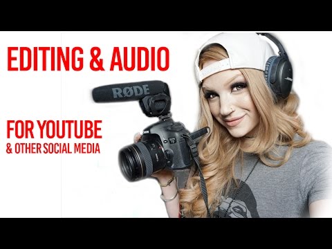 WHAT TO USE FOR EDITING & AUDIO - getting started on YouTube series - UCoziFm3M4sHDq1kkx0UwtRw