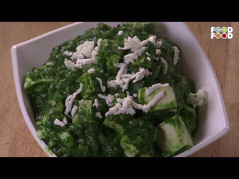 Palak Paneer Tofu | Go Healthy | Chef Sanjeev Kapoor | FoodFood - UCthIcpK06l9bhi9ISgreocw