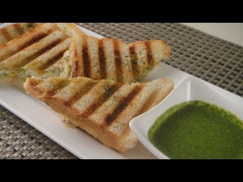 Grilled Mayo Sandwich | Sanjeev Kapoor Khazana - UCmoX4QULJ9MB00xW4coMiOw