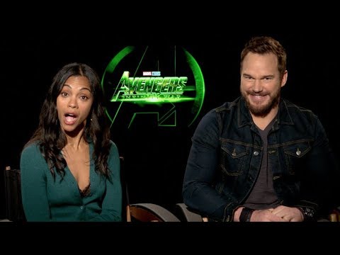 AVENGERS INFINITY WAR interviews - Pratt, Brolin, Russo, Cheadle, Bautista, Saldana - UCHLyP4MuA-JAFBCwxXOEDdA