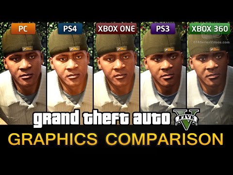 GTA 5 Graphics Comparison - PC / PS4 / Xbox One / PS3 / Xbox 360 - UCuWcjpKbIDAbZfHoru1toFg