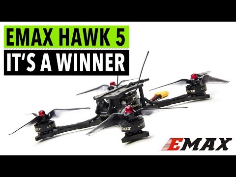 Emax Hawk 5 FPV racing drone review part 1 - fast and furious racer out of the box - UCmU_BEmr7Nq_H_l9XxUglGw
