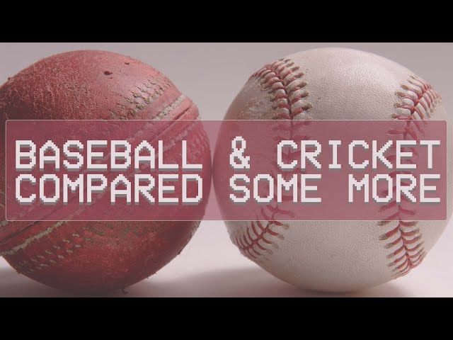 Is A Cricket Ball Harder Than A Baseball?