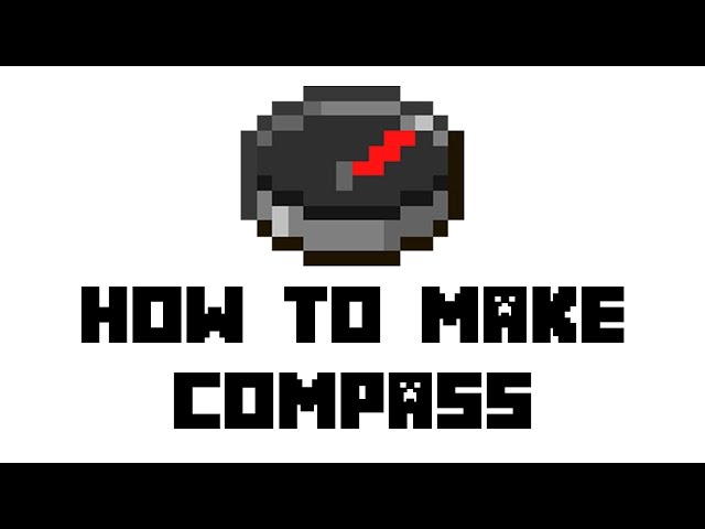 What is the Minecraft Compass Crafting Recipe?