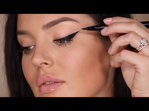 In Depth Winged Liner Tutorial! Updated Tips & Tricks 2018 \\ Chloe Morello - UCLFW3EKD2My9swWH4eTLaYw