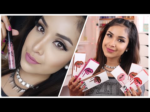 The Kylie Lip Kit by Kylie Jenner REVIEW and Swatches - UCo5zIpjl2OQkYatd8R0bDaw