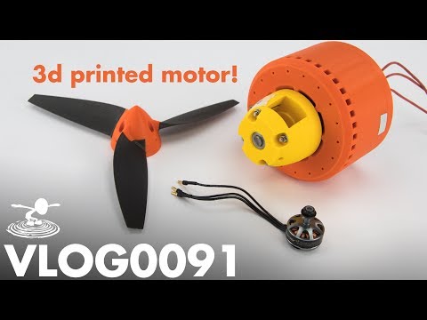 GIANT 3D PRINTED BRUSHLESS MOTOR | VLOG0091 - UC9zTuyWffK9ckEz1216noAw