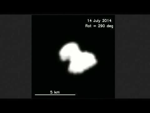 Split Comet is Rotating - 67/Churyumov-Gerasimenko | Video Loop - UCVTomc35agH1SM6kCKzwW_g