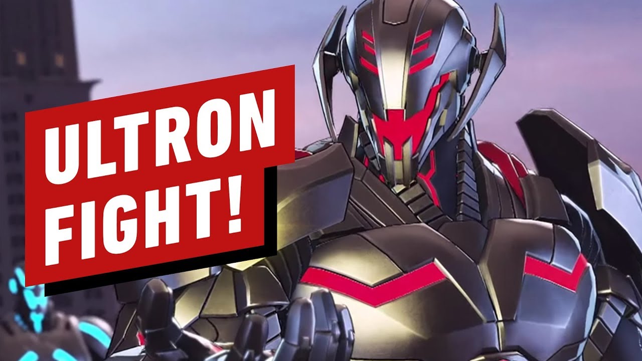 4 Minutes Of Marvel Ultimate Alliance 3 Ultron Boss Fight