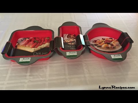 Boxiki Silicone Bake Ware and Chocolate Revel Bars - Lynn's Recipes
