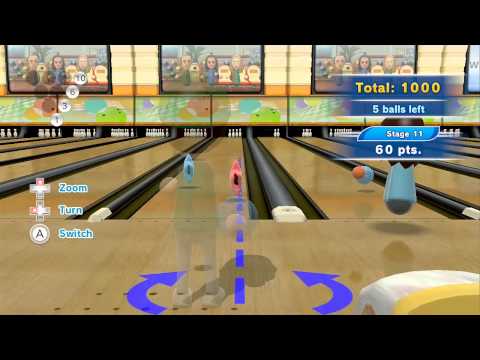 Wii Sports Club Bowling - Spare Pickups Training - 2850 Points (Platinum Medal) - UCg_j7kndWLFZEg4yCqUWPCA