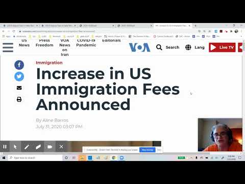 USCIS Announces Fee Increase!