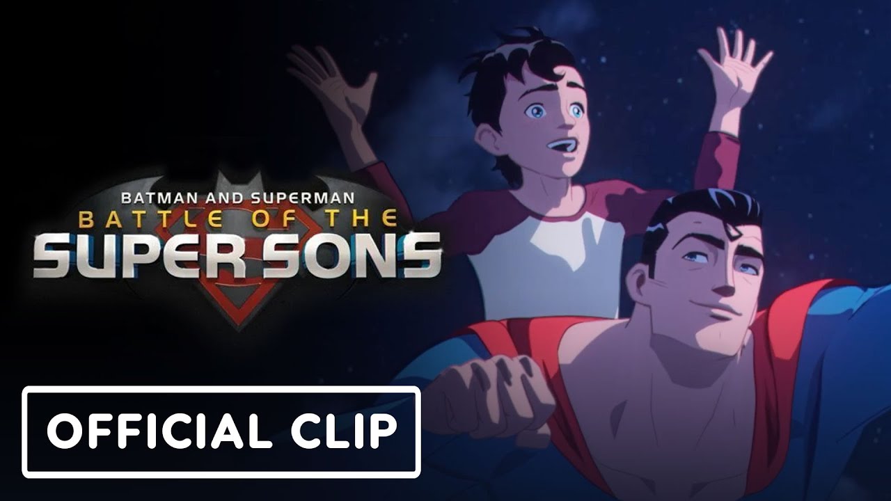 Batman and Superman: Battle of the Super Sons – Exclusive Clip (2022) Jack Dylan Glazer, Jack Griffo