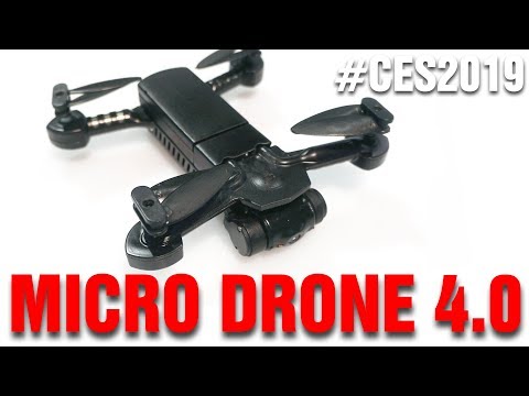 Micro Drone 4.0 from Extreme Fliers at CES 2019 - UC7he88s5y9vM3VlRriggs7A