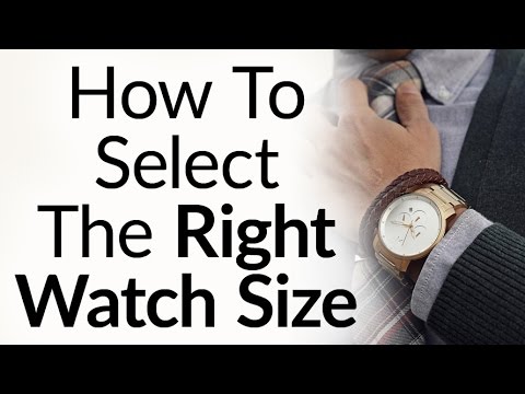 5 Rules To Buy The Right Size Watch For Your Wrist Proportions - Wristwatch Case & Band Size - UCmRfQHc3U4fV1-i8Ry1HmtA