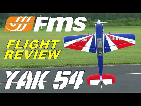 FMS / Diamond Hobby YAK54 1300mm Flight Review By: RCINFORMER - UCdnuf9CA6I-2wAcC90xODrQ