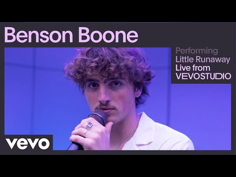 Benson Boone - Little Runaway (Live Performance) | Vevo