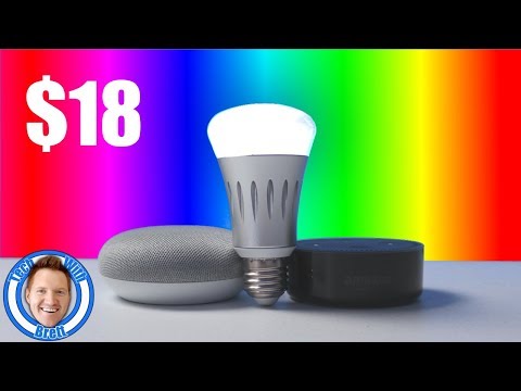 $18 Colored Smart Life Light Bulbs - UCjMVmz06abZGVdWjd1mAMnQ