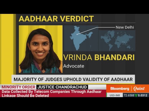 Supreme Court Verdict On #Aadhaar