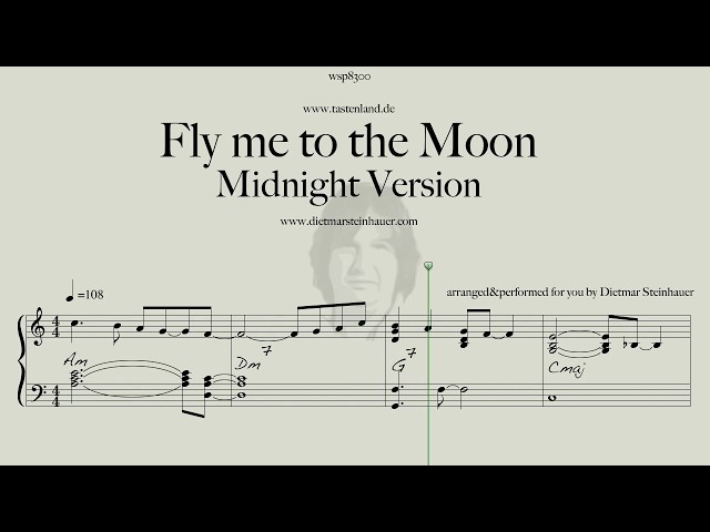 Jazz up Your Performance with “Fly Me to the Moon” Sheet Music