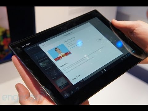 Sony SideView Hands On | Engadget At CES 2013 - UC-6OW5aJYBFM33zXQlBKPNA