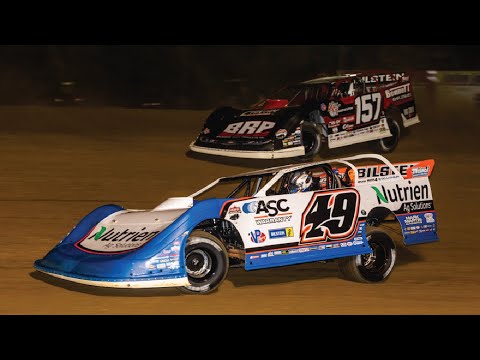 Lucas Oil Late Model Dirt Series | Feature - 45th Annual Jackson 100 | Brownstown Speedway - dirt track racing video image