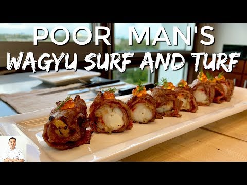 Poor Man's Wagyu Surf and Turf Sushi Roll - UCbULqc7U1mCHiVSCIkwEpxw
