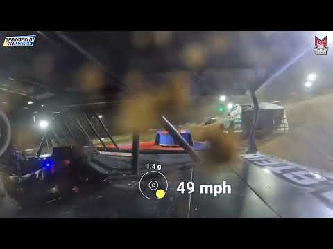 #219 Dalton Keith - B-Mod - 7-12-2025 Springfield Raceway - In Car Camera - dirt track racing video image