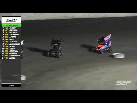 3.7 Outlaw Nationals at Port City Raceway NOW600 Jr.Sprint Highlights - dirt track racing video image