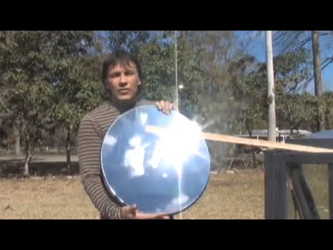 Make a PARABOLIC Mirror  the cheap way PARABOLOID DIY REFLECTOR DIRECT TV hack Solar Reflective Film - UCQ9e0JHba7ApNz_-HL-p_6A