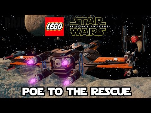 LEGO Star Wars: The Force Awakens - Poe to the Rescue Side Mission (PS4) Gameplay @ 1080p HD ✔ - UC8JiX8bJM5DzU41LyHpsYtA