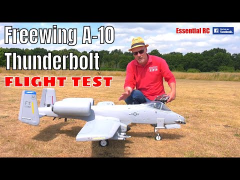 Freewing A-10 THUNDERBOLT II Super Scale Twin 80mm EDF Jet PNP: ESSENTIAL RC FLIGHT TEST (Motion RC) - UChL7uuTTz_qcgDmeVg-dxiQ