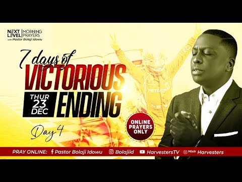 Next Level Prayers  7 Days Of Victorious Ending  Pst Bolaji Idowu  23rd December 2021