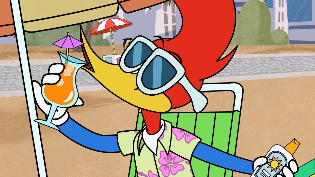 Woody goes on holidays | Woody Woodpecker