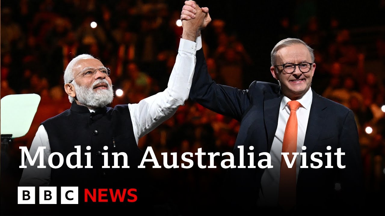 Indian PM Narendra Modi in Australia visit – BBC News
