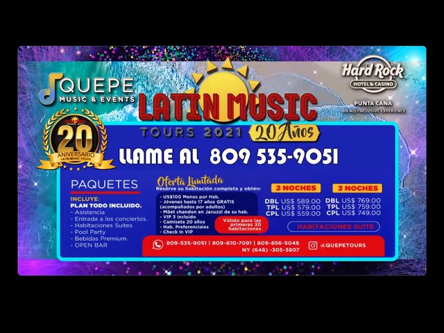 Quepe Tours Offers the Best Latin Music Experiences