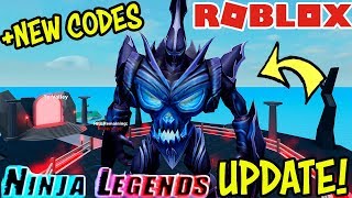 all ninja legends codes