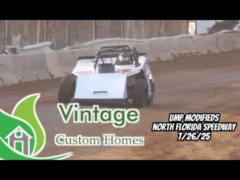 North Florida Speedway 7/26/25 - dirt track racing video image