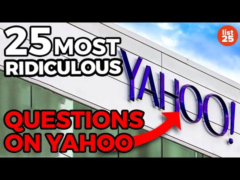 25 Most Ridiculous Questions On Yahoo Answers - UCWqJpFqlX59OML324QIByZA