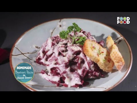 Mummy Ka Magic | HomeMade Beetroot Pasta With Cheese Sauce Recipe | Amrita Raichand - UCthIcpK06l9bhi9ISgreocw