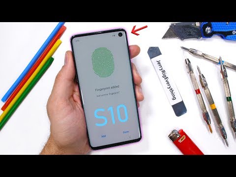 Galaxy S10 Durability Test - Ultrasonic Fingerprint Scratched?! - UCWFKCr40YwOZQx8FHU_ZqqQ