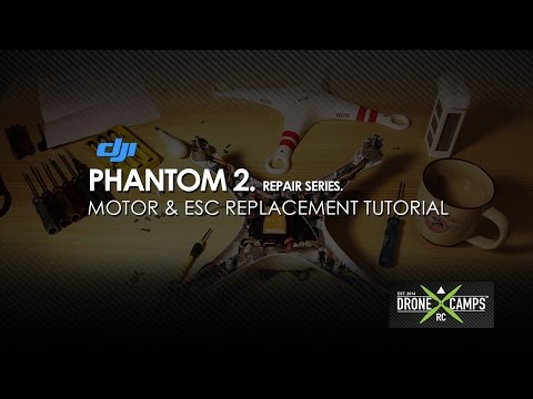 DJI Phantom 2 - Motor & ESC Replacement Tutorial - UCwojJxGQ0SNeVV09mKlnonA