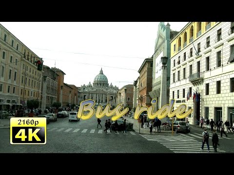 Rome, City Tour by Bus - Italy 4K Travel Channel - UCqv3b5EIRz-ZqBzUeEH7BKQ