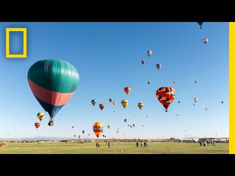 Colorful Time-Lapse of Hot Air Balloons in New Mexico - UCpVm7bg6pXKo1Pr6k5kxG9A