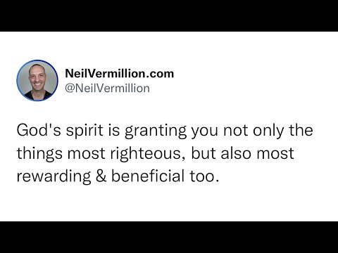 Granting The Most Rewarding And Beneficial Things To You - Daily Prophetic Word