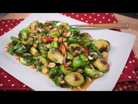 Brussel Sprouts Thai-Style - Holiday Side Dish Recipe | Thai Recipes - UC27C_HWo-UmKkdWGsRJZ8EA